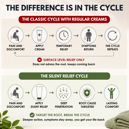 SILENT RELIEF – Strong Haemorrhoid Relief Cream