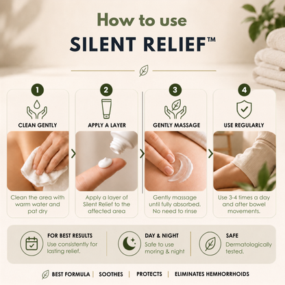 SILENT RELIEF – Strong Haemorrhoid Relief Cream
